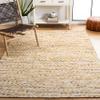 SAFAVIEH Marbella Collection Accent Rug - 4' x 6', Yellow & Ivory, Handmade Wool, Ideal for High Traffic Areas in Entryway, Living Room, Bedroom (MRB904D) view 1