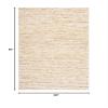 SAFAVIEH Marbella Collection Accent Rug - 4' x 6', Yellow & Ivory, Handmade Wool, Ideal for High Traffic Areas in Entryway, Living Room, Bedroom (MRB904D) view 2