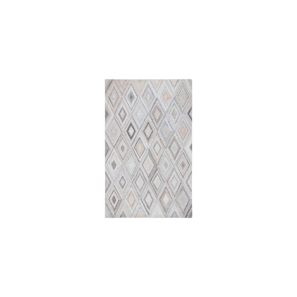 SAFAVIEH Metro Collection 3' x 5' GreyLight Brown MET552F Handmade Entryway Living Room Foyer Bedroom Accent Rug