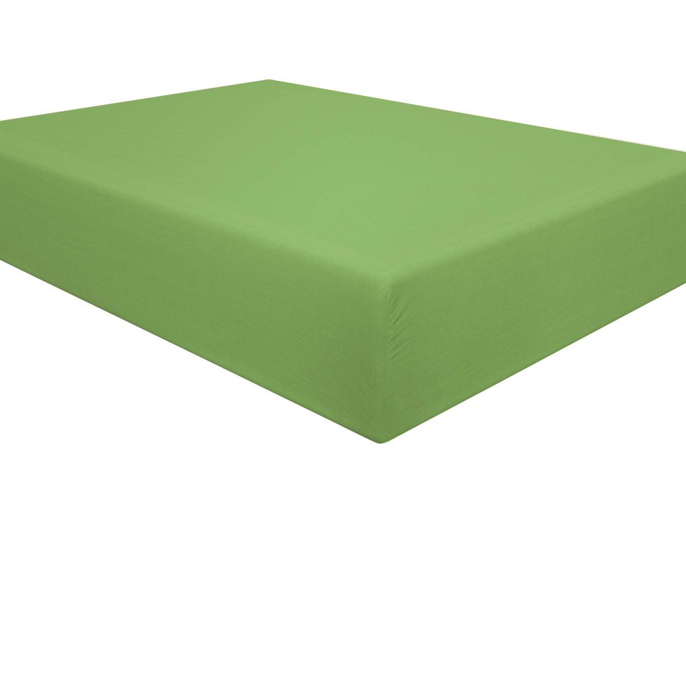 800 Thread Count 100% Cotton Sheets - 3-Piece Twin Size Sets, Luxury Sateen Sheets, 1 Fitted Sheet and 2 Pillowcase, Fits Mattress Upto 12" Deep Pocket - Sage