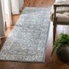 SAFAVIEH Isabella Collection Runner Rug - 2'2" x 11', Grey & Cream, Oriental Design, Non-Shedding & Easy Care, Ideal for High Traffic Areas in Living Room, Bedroom (ISA940F) view 1