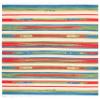 SAFAVIEH Montauk Collection Area Rug - 6' Square, Green & Blue, Handmade Boho Cotton, Ideal for High Traffic Areas in Living Room, Bedroom (MTK553Y) view 2