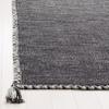 SAFAVIEH Montauk Collection Accent Rug - 4' x 6', Grey & Black, Handmade Flat Weave Cotton Corner Tassel, Ideal for High Traffic Areas in Entryway, Living Room, Bedroom (MTK150F) view 4