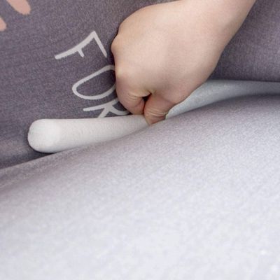 5m Universal Non-Slip Foam Strip, Foam Stick for Stretch Sofa Slipcover, Anti-skid Foam Strip for Sofa Cover, Foam Seal Stick Seam,Easy to Install,Diameter 3cm