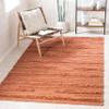 SAFAVIEH Vermont Collection Accent Rug - 4' x 6', Rust & Orange, Handmade Rustic Textured Wool, Ideal for High Traffic Areas in Entryway, Living Room, Bedroom (VRM901P) view 1