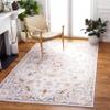 SAFAVIEH Washable Rug Tucson Collection - 6'6' x 9', Beige & Grey, Slip Resistant & Easy to Clean, Ideal for Living Room, Bedroom, Dining Space (TSN103B) view 1