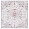 SAFAVIEH Washable Rug Tucson Collection - 6'6' x 9', Beige & Grey, Slip Resistant & Easy to Clean, Ideal for Living Room, Bedroom, Dining Space (TSN103B) view 3