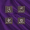 Emperor Size 4-Piece Sheet Set - Hotel Luxury 400-Thread-Count Egyptian Cotton Extra Soft Bed Sheets - Deep Pocket fits up to 14-16 inch Mattress (Solid, Purple) view 4
