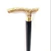 37 Wooden Walking Cane | Walking Stick Beautiful Brass Golden & Black Wooden Head Walking Stick for Men and Women view 3