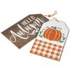 Holiday Peak Hello Autumn Double-Sided Wall Tags view 1