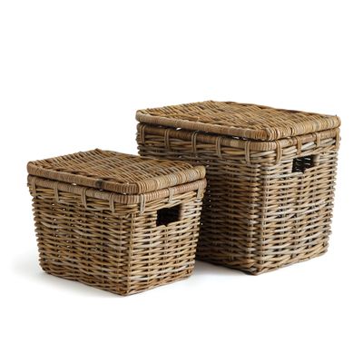 Napa Home & Garden Ruthie Storage Trunks, Set Of 2 Natural