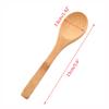 20pcs Mini Handmade Wooden Spoon Small Wood Children Spoons Ice-Cream Sugar Honey Coffee Teaspoon Kitchen Condiment Spoon view 2