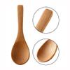 20pcs Mini Handmade Wooden Spoon Small Wood Children Spoons Ice-Cream Sugar Honey Coffee Teaspoon Kitchen Condiment Spoon view 3