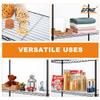 EFINE 2-Pack 3-Shelf Shelving Unit with 3-Shelf Liners, Adjustable Rack, Steel Wire Shelves, Shelving Units and Storage for Kitchen and Garage (36W x 16D x 36H) view 3