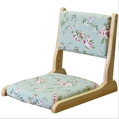 JINCAN Tatami Chair and Chair Folding Chair Bed, Windows, Back, Back, Chair, Legs, Lazy seat Solid Wood Bench (Color : C)