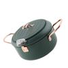 1pc Non-stick Deep Fryer Pan Temperature Gauge Japanese Style Cooking Pot for Induction and Oil Frying for Home Parties and Easy Cleaning view 1