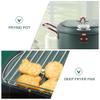 1pc Non-stick Deep Fryer Pan Temperature Gauge Japanese Style Cooking Pot for Induction and Oil Frying for Home Parties and Easy Cleaning view 2