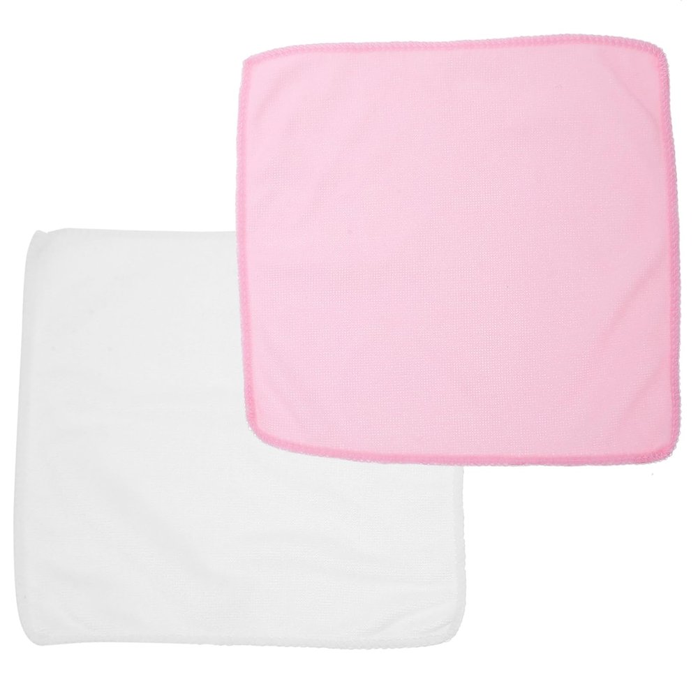 Hemoton 20pcs Kitchen Dish Cloths Absorbent Towels for Washing Dishes Quick Drying Kitchenware Towels Random Colors for Efficient Cleaning of Tableware and Glassware