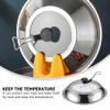1pc Visible Overflow Pot Cover Kitchen Accessory Easy Storage Style for Cooking Preventing Spills view 3