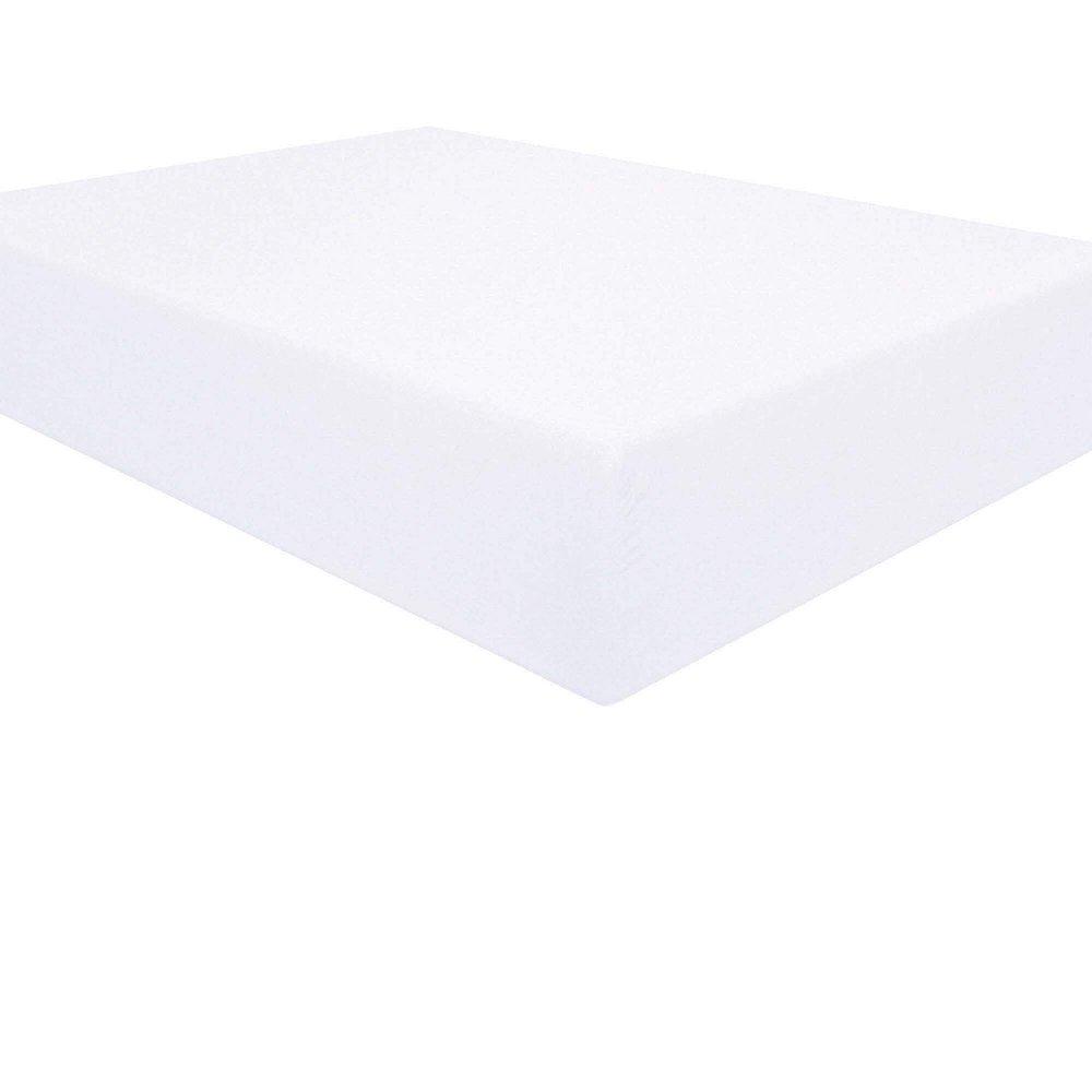 800 Thread Count 100% Cotton Sheets - 3-Piece RV King Size Sets, Luxury Sateen Sheets, 1 Fitted Sheet and 2 Pillowcase, Fits Mattress Upto 18" Deep Pocket - White