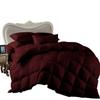 7 Piece Bed-in-A-Bag Comforter & Sheet Set 15" Deep Pocket, 100% Egyptian Cotton Cal-King Size, Wine, Sets Include - 1Comforter, 1Flat Sheet,1Fitted Sheet, 2Pillowcase & 2Pillowsham view 4