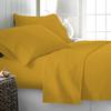 7 Piece Bed-in-A-Bag Comforter & Sheet Set 15" Deep Pocket, 100% Egyptian Cotton Oversized Super King Size, Gold, Sets Include - 1Comforter, 1Flat Sheet,1Fitted Sheet, 2Pillowcase & 2Pillowsham view 3