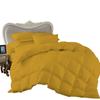 7 Piece Bed-in-A-Bag Comforter & Sheet Set 15" Deep Pocket, 100% Egyptian Cotton Oversized Super King Size, Gold, Sets Include - 1Comforter, 1Flat Sheet,1Fitted Sheet, 2Pillowcase & 2Pillowsham view 4