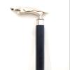 Black & Silver Handmade Jaguar Royal Victorian Handle Brass Wands-Walking Cane-Walking Stick view 2