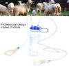Milking Machine, Goat Stand, 2L Goat Milking Machine Portable Manual Goat Milker with Vacuum Pressure Pump Control Goat Milking Stand for Sheep Goats(Single head) view 4