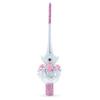Dimensional Roses on Champagne Glass Christmas Tree Topper 11 Inches view 1