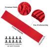 10-Pack Red 12 x 108 inches Long Premium Satin Table Runner for Wedding, Decorations for Birthday Parties, Banquets, Graduations, Engagements, Table Runners fit Rectange and Round Table view 2
