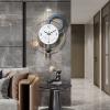 Clock Wall Hanging Simple Home Clock Decoration Nordic Decorative Clock Light Luxury Personality Wall Clock Living Room Creative Clock Clock Bedroom Table view 4