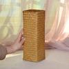 Bamboo Woven Hand Knitting Dried Flower Vase Straw Woven Flower Pot Decor Living Room Flower Arrangement Flower Basket Bottle (B-S Size) view 1