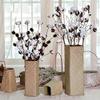 Bamboo Woven Hand Knitting Dried Flower Vase Straw Woven Flower Pot Decor Living Room Flower Arrangement Flower Basket Bottle (B-S Size) view 3