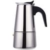 2/4/6/9 Cups Coffee Pot Stainless Steel Mocha Espresso Latte Stovetop Filter Moka Coffee Maker Coffee Pot for Kitchen WF1111 (450ML) view 3