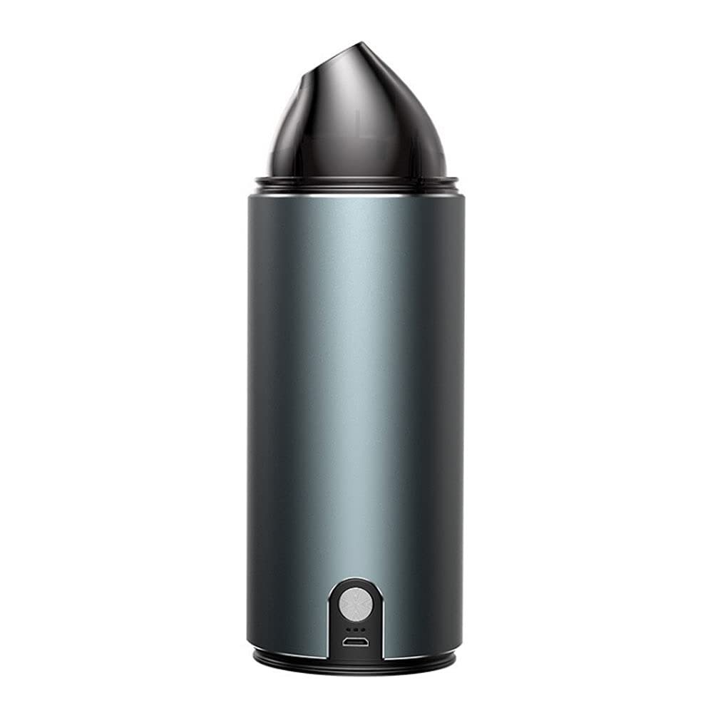 SMSOM Handheld Vacuum Cordless, Mini Vacuum Cleaner, Rechargeable Hand Vacuum, Ultra-Lightweight with Strong Suction, Very Suitable for Home, Office and Car, Gray