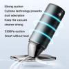 SMSOM Handheld Vacuum Cordless, Mini Vacuum Cleaner, Rechargeable Hand Vacuum, Ultra-Lightweight with Strong Suction, Very Suitable for Home, Office and Car, Gray view 4