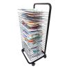 YSCMX Drying Rack, Mobile Art Drying Rack with Wire Shelves for Works of Art, Black Powder Coated FinishIdeal for Schools and Art ClubsDrying & Print Racks (Size : 35-Layer) view 1
