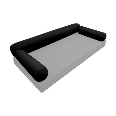 DBM IMPORTS *Cover ONLY* Style 6 Queen 78" x 8" Piped Trim Bolster Pillow Slip Cover AD109