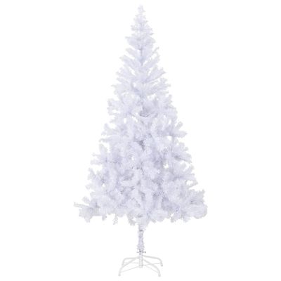 Artificial Christmas Tree with Steel Stand 82.7" 910 Branches,Xmas Pine Tree Perfect for Indoor and Outdoor Holiday Decoration,Economical and Repeated Use