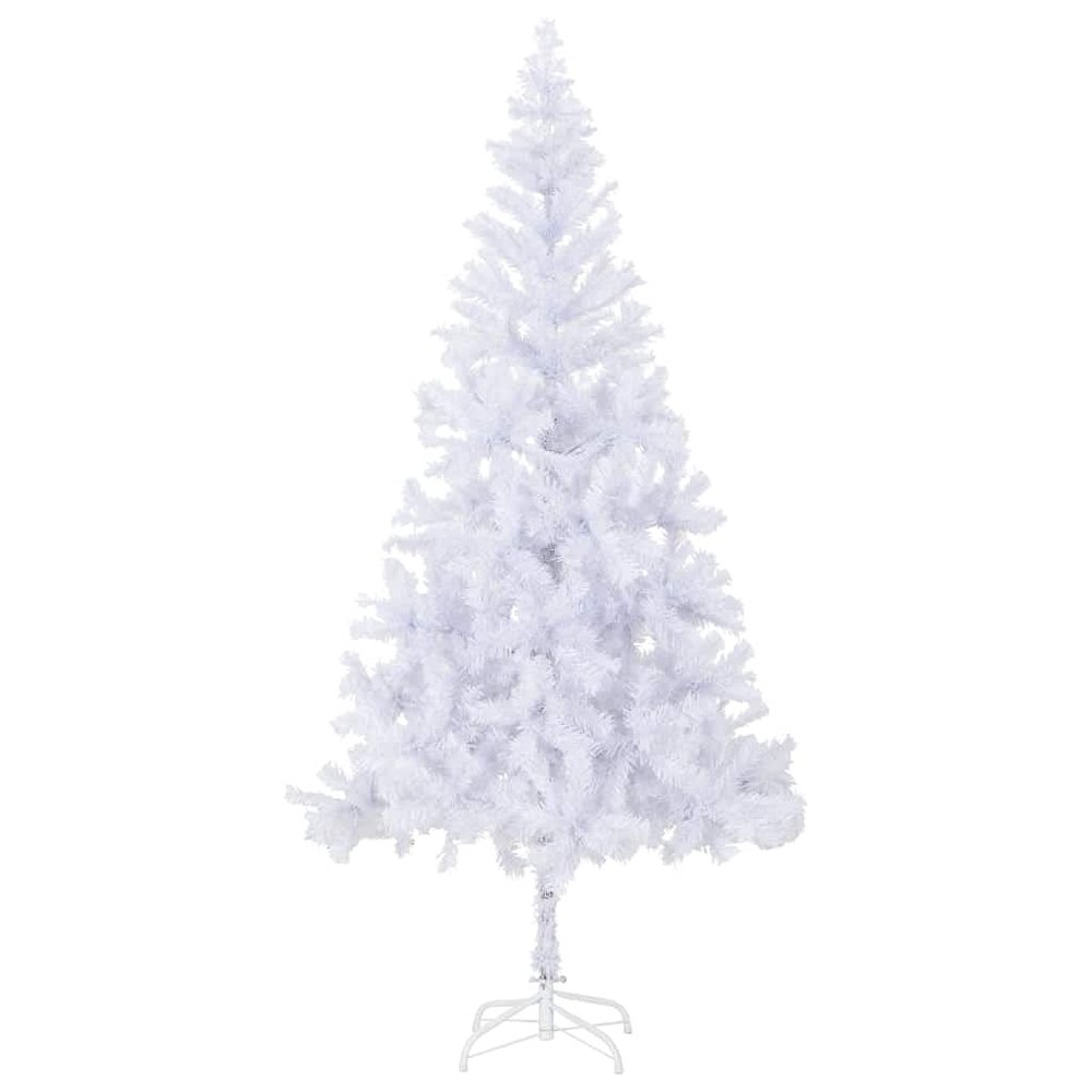 Artificial Christmas Tree with Steel Stand 82.7" 910 Branches,Xmas Pine Tree Perfect for Indoor and Outdoor Holiday Decoration,Economical and Repeated Use