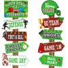 20 Pieces Football Party Sign Football Tailgate Party Supplies Concession Stand Decoration Soccer Team Decor Favors for Game Bar Decoration Kit view 1