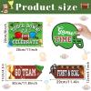20 Pieces Football Party Sign Football Tailgate Party Supplies Concession Stand Decoration Soccer Team Decor Favors for Game Bar Decoration Kit view 2