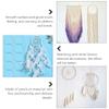 10pcs Dream Catcher Bamboo Circle Garland Frame Lantern Frame DIY Round Fan Dream Catcher Garland Circle DIY Lantern Wreath view 3