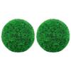 Artificial Boxwood Balls 2 pcs 20.5",Small Topiary Balls UV-Proof Round Greenery Balls for Indoor Outdoor Garden Backyard Decor view 1