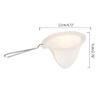 Keaiduoa New Reusable Coffee Filter Bag Stainless Steel Handle Flannel Cloth Strainer Dropping Pot Mesh Basket Tools view 2