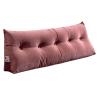 Backrest for Sitting in Bed Adult, Wedge Pillow for Bed Sitting Up, Bed Backrest Headboard, Triangular Reading Pillow for Twin Bed, Ultra Soft Fluffy Cover, for Adults Pregnant Women view 1