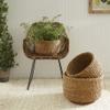 Napa Home & Garden Natural Seagrass Cylindrical Baskets Set of 3 - Soft Flexible and Beautifully Textured Storage Bins for Home Decor Brown view 3