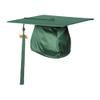 Endea Graduation Shiny Cap & Tassel (Hunter Green, 2025) view 4
