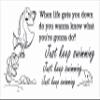 Vinyl Wall Decal: Anim Movie Quotes Dory and Nemo - When Life Gets You Down Do You Wanna Know What You're Gonna Do Just Keep Swimming | 10" x 20" Bedroom Home Sticker Dcor view 1